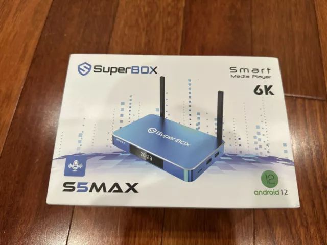 SuperBOX S5 Max 6K Smart Media Player