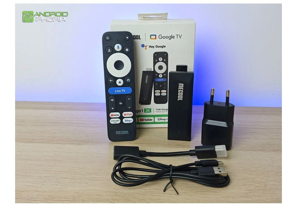 MECOOL MEgo1 2K FHD Google TV Stick