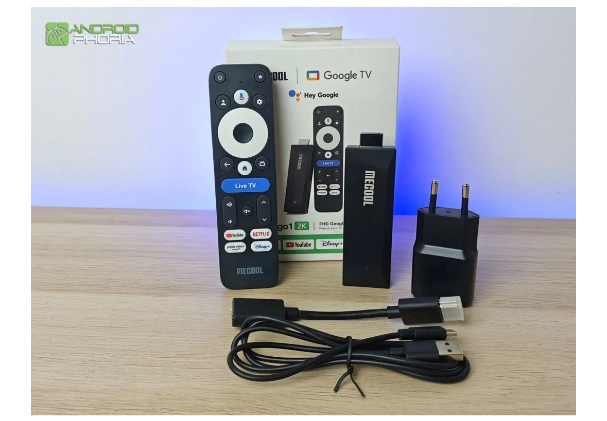 MECOOL MEgo1 2K FHD Google TV Stick
