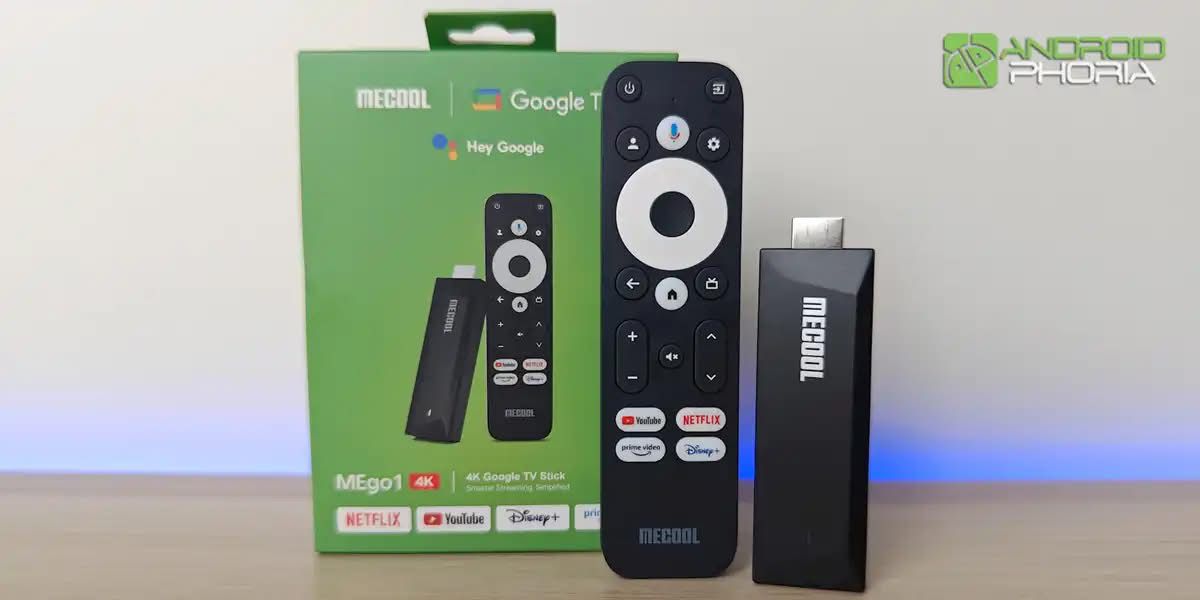 MECOOL MEgo1 4K Google TV Stick