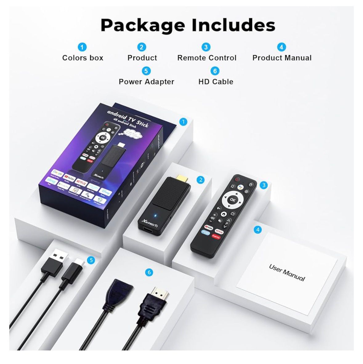 X88 Pro T1 Android TV Stick 4K